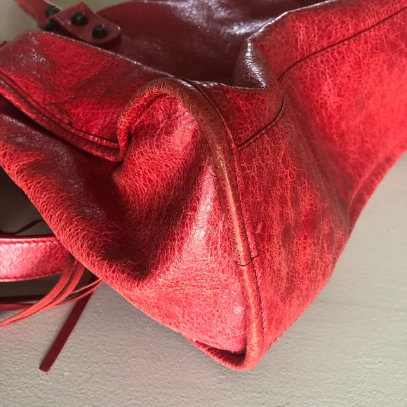 Red Balenciaga Bag - Picture 6 of 8